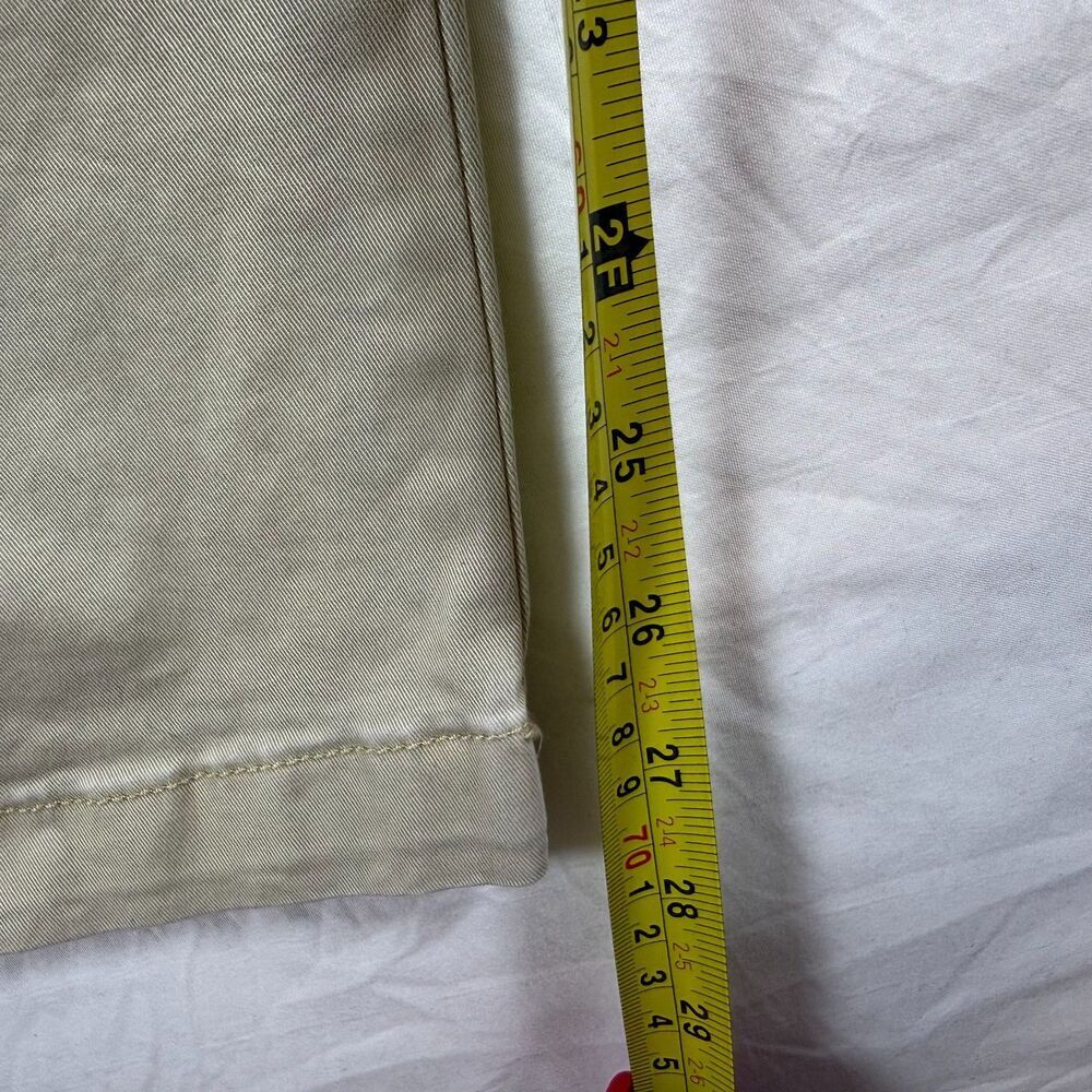GAP Khaki Chino Pants Straight Leg Stretch Size 0 - Picture 8 of 8